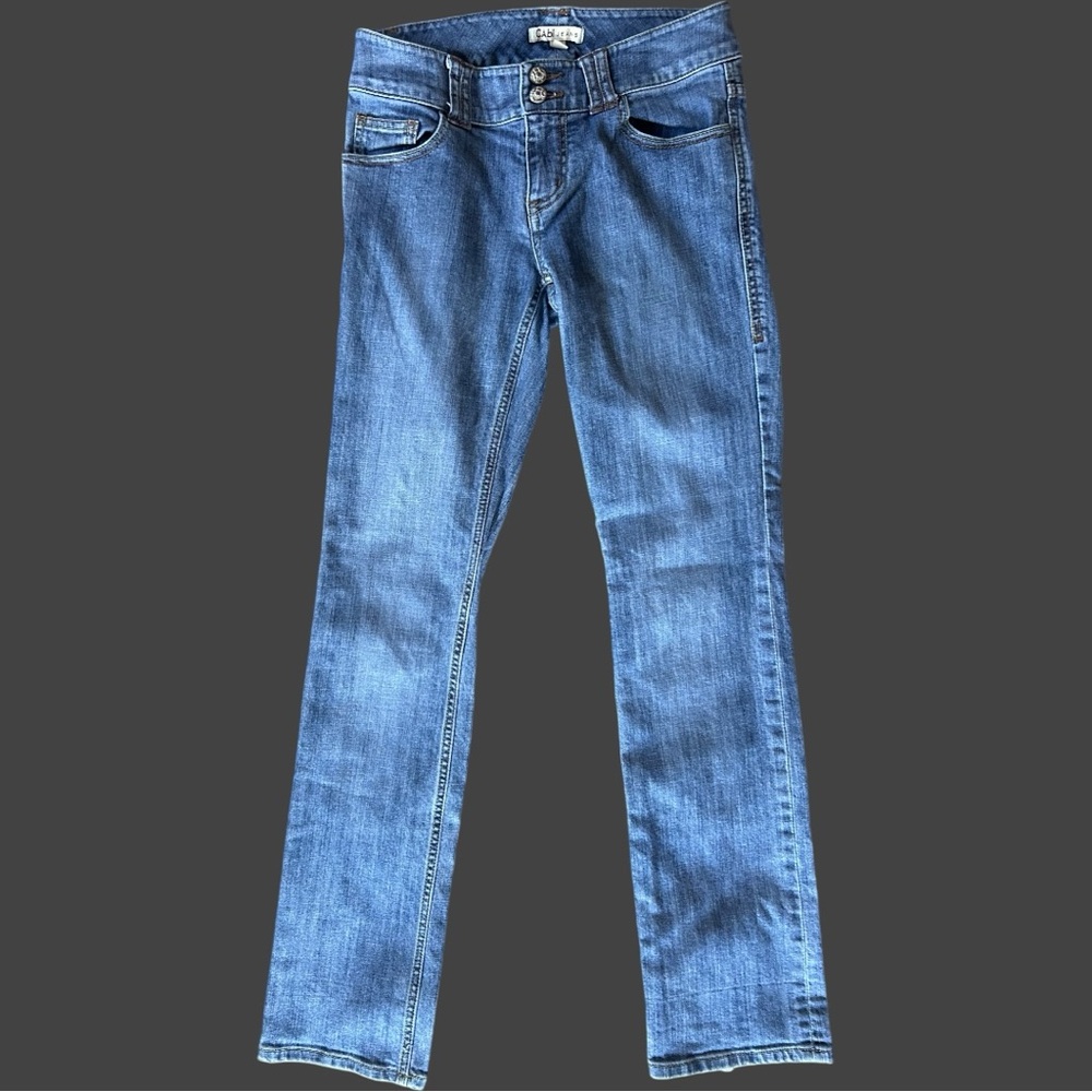 EUC CAbi Jeans Style 347 Lou Lou Classic Casual Denim Light Wash Women’s Size 4 - Picture 9 of 16